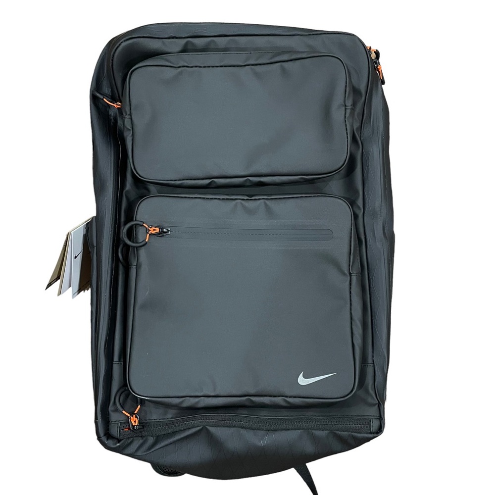 backpack with trolley sleeve laptop Travel | Vacuum Compartment | Cabin Approved | Water-Resistant | RFID proof Color:Trophy Walleye Fever_team_store Shoulder straps are padded Spotted Trout Series TT
